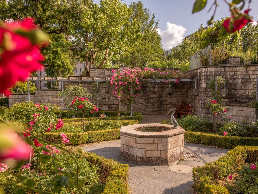 Rosengarten Charlottenfels