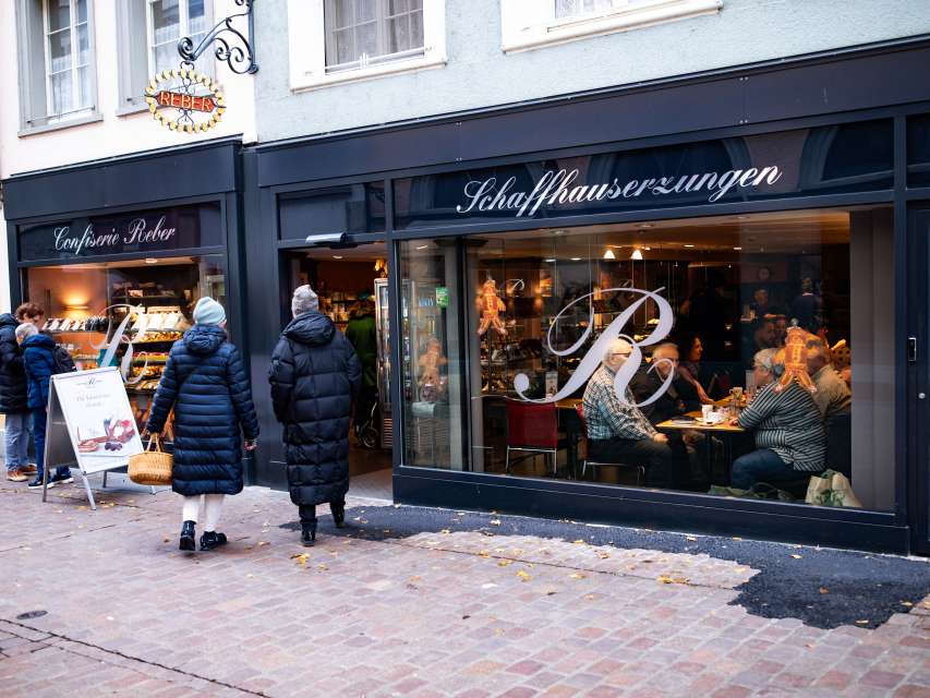 Reber Schaffhauserzungen - Confiserie und Café